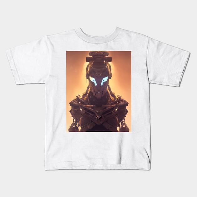 Cyberpunk Robot Kids T-Shirt by Blowfish